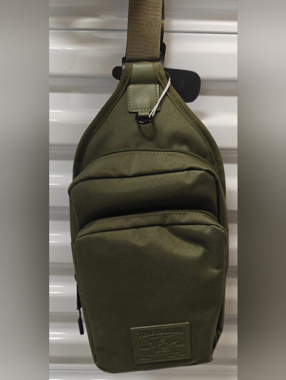 TRUE RELIGION Sling Bag Yeta 2.0 Ripstop BRAND-NEW Green Color